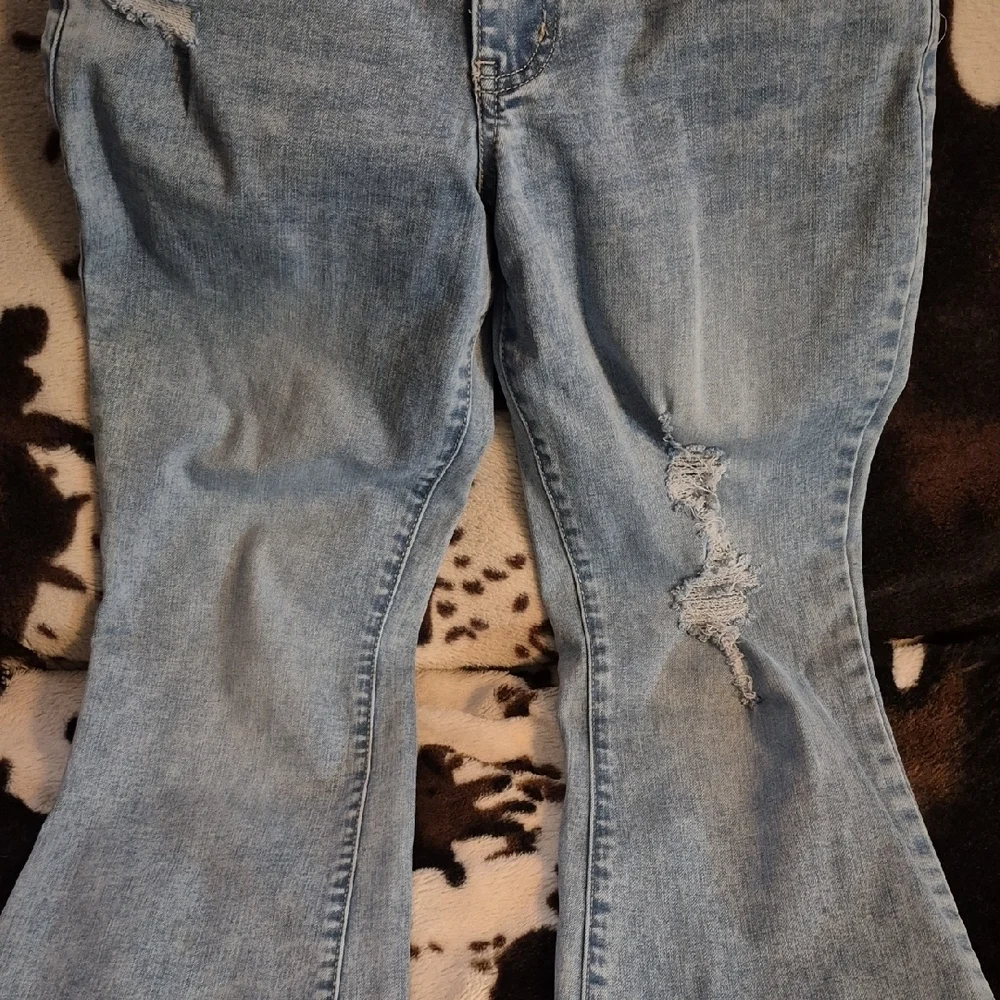 Art Class Light Blue Kids Flare Jeans